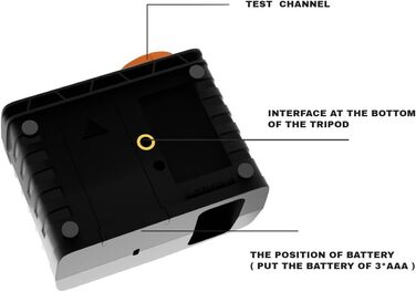 Тестер швидкості для страйкбольної зброї ACETECH AC5000, хронограф для стрільби BBS