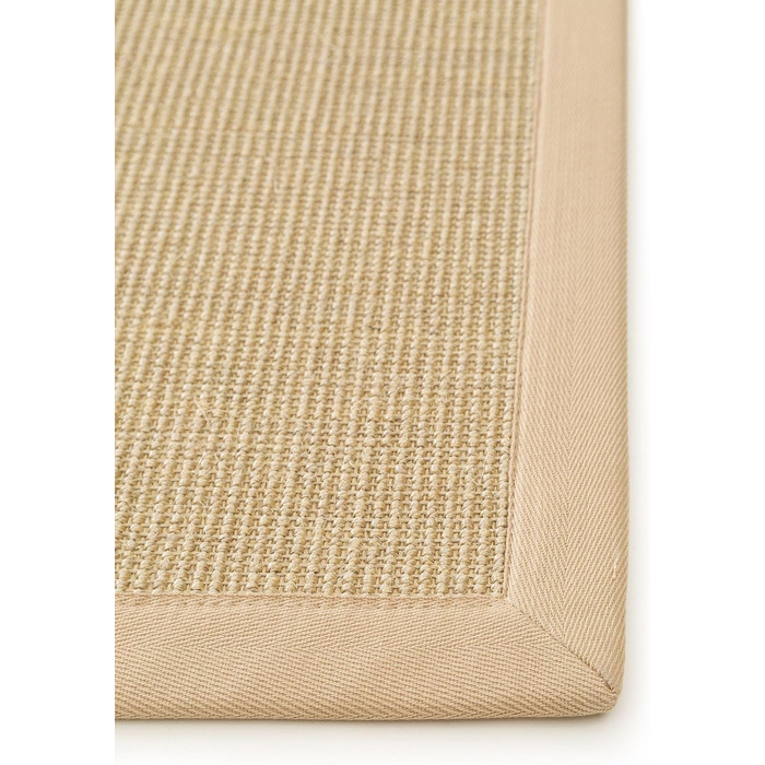 Килим benuta Nest з сизалю з натурального волокна Sana - кремовий 40x60 см - міцний килим для їдальні та вітальні - 100 натуральне сизалеве волокно - позачасовий дизайн 40 x 60 см (прямокутний) кремовий