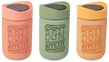 Банка Herevin 2024 Colours Plastic Lid 0.66 л (149367-150) (7053593)