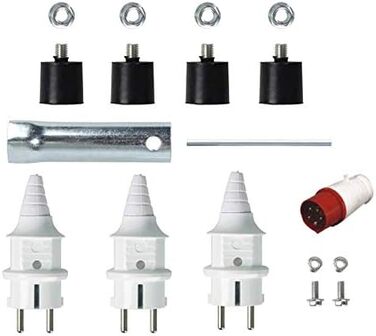 Бензиновий генератор 2,3 кВА 400 В 3 шт. 230 В 12 В постійного струму Електричний генератор, 92510