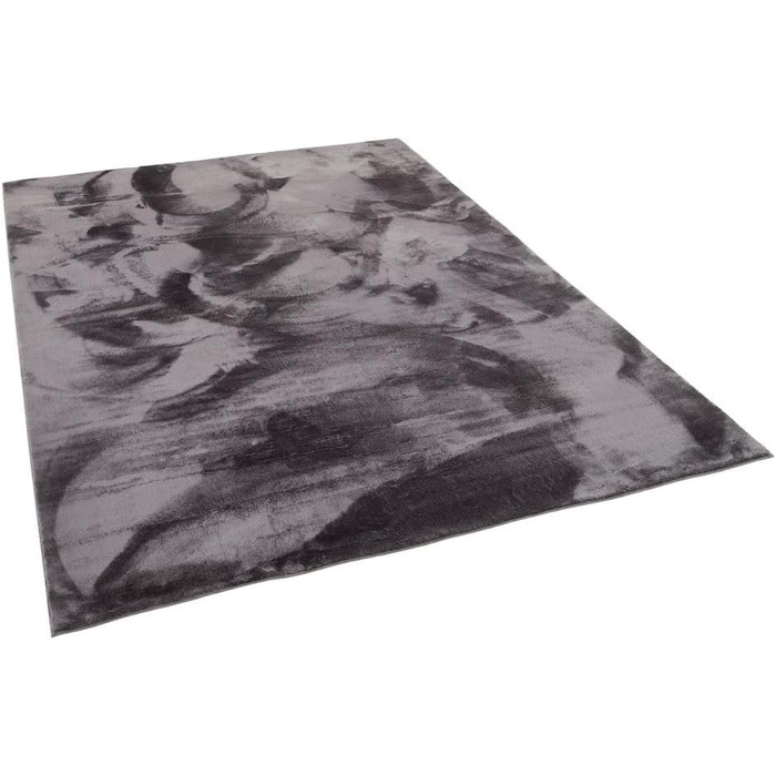 Пергам Розкішний супер м'який килим для вітальні зі штучного хутра Перламутровий однотонний колір круглий і квадратний 80 х 150 см