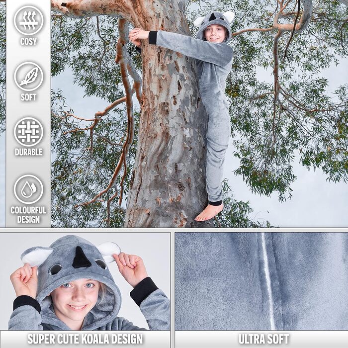 Кігурумі Коала CityComfort, універсальний матеріал, 13–14 років