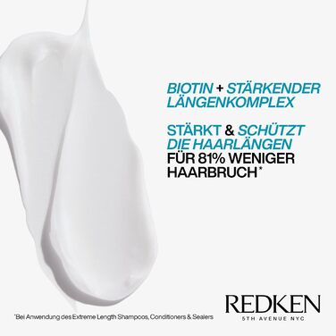 Кондиціонер Redken Extreme Length з біотином, проти ламкості, 300 мл