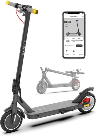 Електросамокат з допуском до дорожнього руху, електросамокат INVANTI E30, запас ходу 32 км, електросамокат для дорослих із задніми амортизаторами, електросамокат вантажопідйомністю 120 кг, складний електросамокат із застосунком та поворотниками, сірий