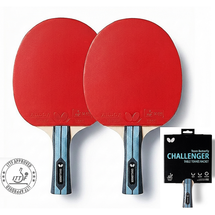 Набір для настільного тенісу Team Butterfly Challenger FL x2 (6257000002-1)