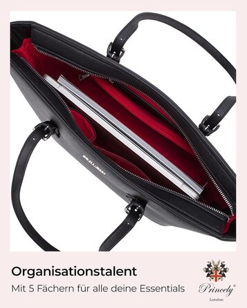 Стильна жіноча сумочка - Простора сумка на блискавці з внутрішніми відділеннями M Black