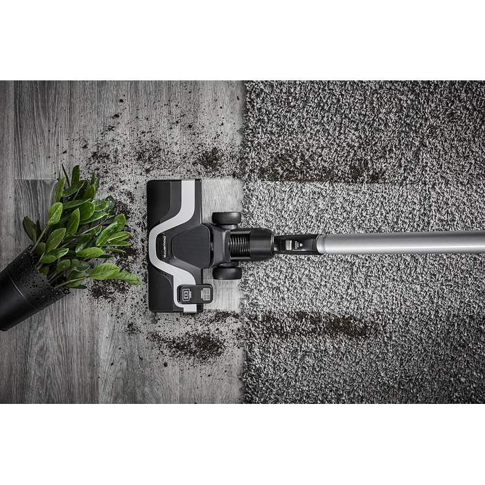 Безмішковий пилосос 550 Вт об'єм пилу 2,5 л низький рівень шуму компактний розмір вкл. аксесуари синій 33, 3 x 30 x 43, 5 см парке