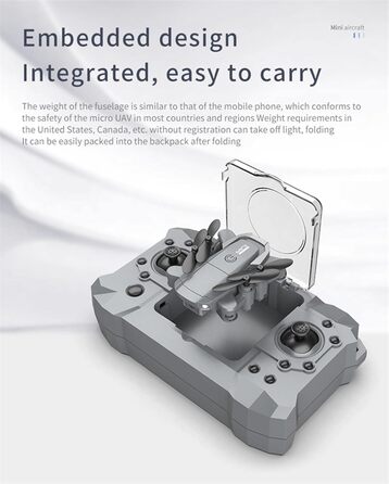 Аерофотозйомка Пульт дистанційного керування Літак Квадрокоптер 4K Pixel Fold and Carry Camera for Kids