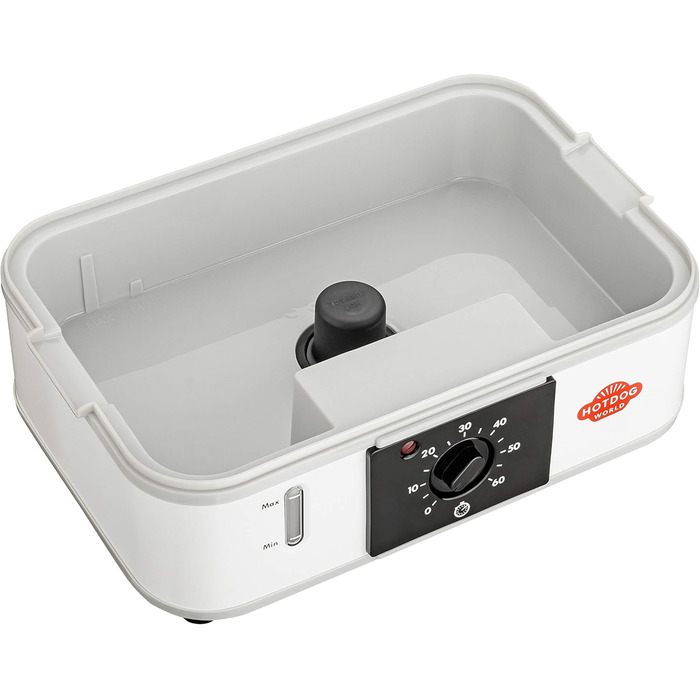 Велика машина для приготування хот-догів із відділенням для підігріву булочок - пароварка для вечірки з хот-догами