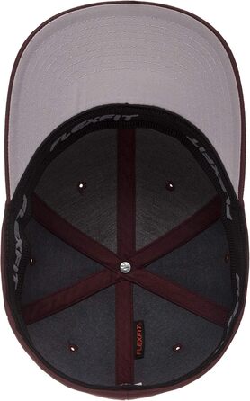 Чоловіча спортивна бейсболка Flexfit L-XL бордова