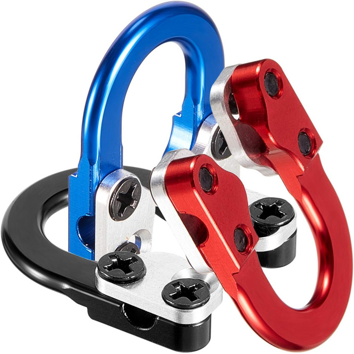 Набір D-петель Mudder для складного лука (3 шт.) — металеві D-петлі + 3 викрутки