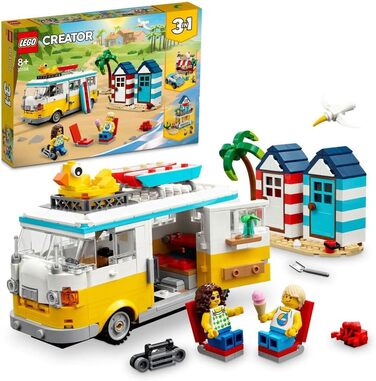 Конструктор LEGO Creator 31138 Beach Camper Van для дітей віком від 4 років