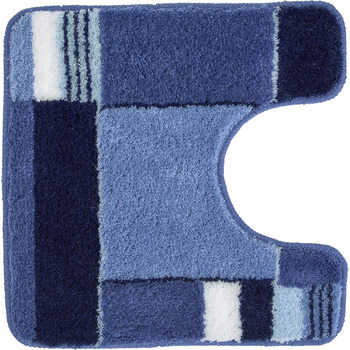 Килимок для туалету Kleine Wolke Padova, 50 x 50 см, темно-синій. Темно-синій 50 x 50 см (квадратний) Одинарний