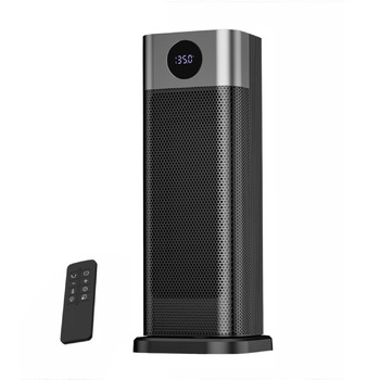 Енергозберігаючий вентилятор-обігрівач, керамічний вентилятор-обігрівач PTC потужністю 2000 Вт, кімнатний обігрівач з термостатом, дистанційним керуванням, коливаннями 70, таймером 12 годин, захистом від перегріву та перекидання, електричний обігрівач для