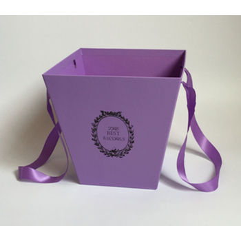 Подарункова коробка UFO W9222 LILAC BOX Flowers (6885160)