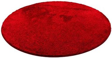 Килим Palace Shaggy Shaggy Burgundy Round в 7 розмірах 200 см Круглий