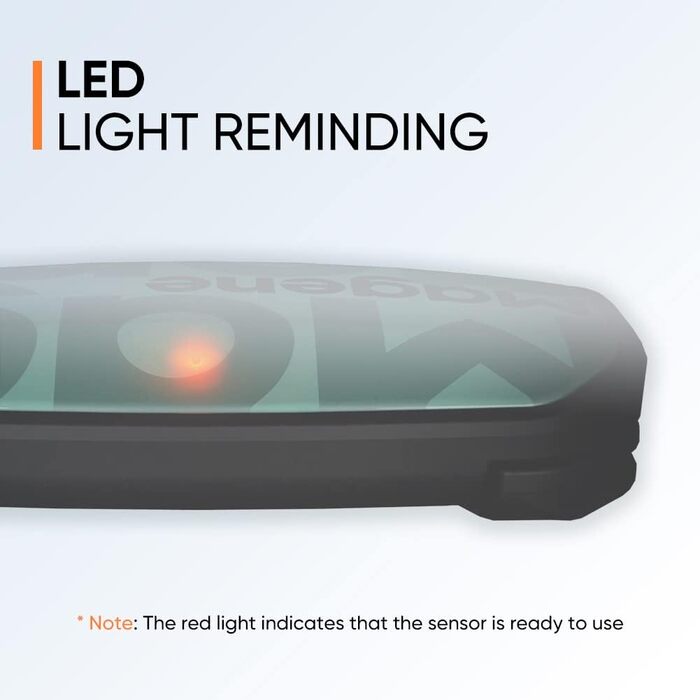 Пульсометр Magene H603, нагрудний ремінець, фітнес-трекер HRM, водонепроникність IP67, підтримка Bluetooth 4.2 та ANT, сумісний з Wahoo, Zwift, Strava, Elite HRV, 62.3 35.1 11.5 мм, червоний