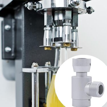 Наповнювальний бак Адаптер для наповнення циліндра Адаптер для газованої води W21.8-14 на TR21-4 Заправний перетворювач соди для заправки газованої води Адаптер Soda Maker Домашня машина Акваріумний циліндр, 2