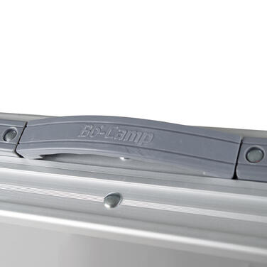 Стіл Bo-Camp Premium Oval 120x80 cm Grey (1404420)