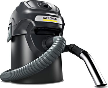 Пилосос для прибирання золи та сухого сміття Krcher AD 2 ідеально підходить для чищення камінів та пелетних печей (з фільтром для