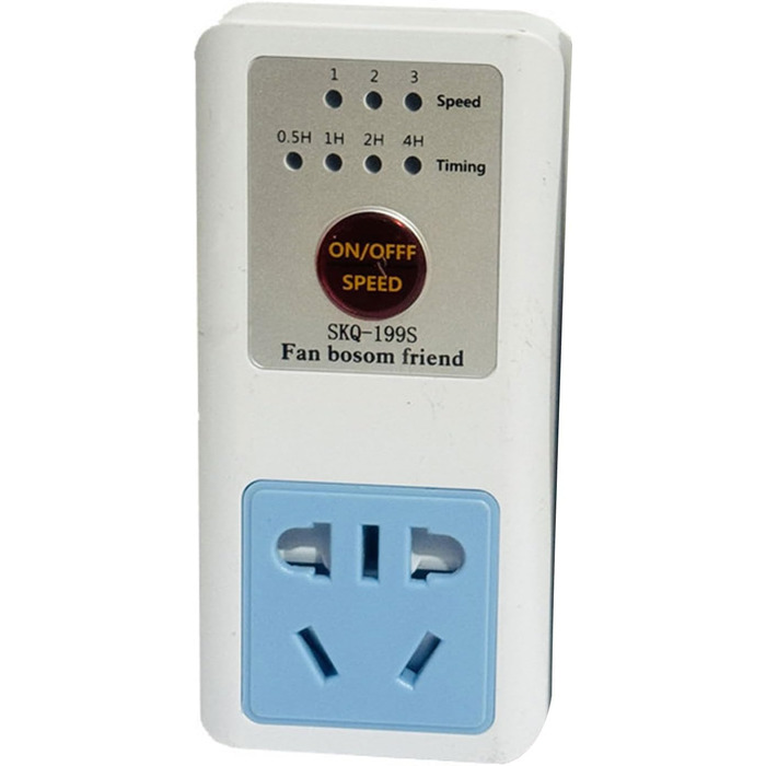 Розетки Ddujbtp Електрична вилка Настільний контролер вентилятора Розетка дистанційного керування Енергозберігаюча розетка підходить для ламп і вентиляторів