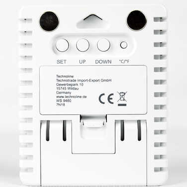 Термогігрометр Technoline WS9460 Silver/White (WS9460)