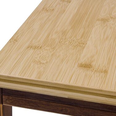 Складаний журнальний столик soges, бічний столик з бамбука, низький журнальний столик у японському стилі, для вікна, татамі, для вулиці, для ліжка, 80 см x 50 см 80 см x 50 см x 31 см