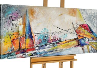 Моніка Мірафьорі I 100 РУЧНИЙ РОЗПИС I Картина Мінімалізм 140х70см Картина Ручний розпис Акриловий живопис Дуже великий акриловий