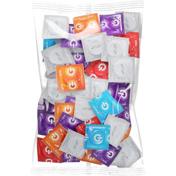 Набір презервативів ON) Mix I, 50 шт, 7 видів