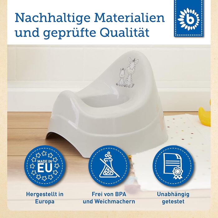 Горщик Bieco з музикою Горщик для дітей від 1 року Дитячий туалет Туалет для привчання до горщика Горщик Дитячий горщик для дітей