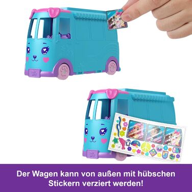 Ігровий набір Polly Pocket Пригоди з домашніми улюбленцями кемпер-трансформер