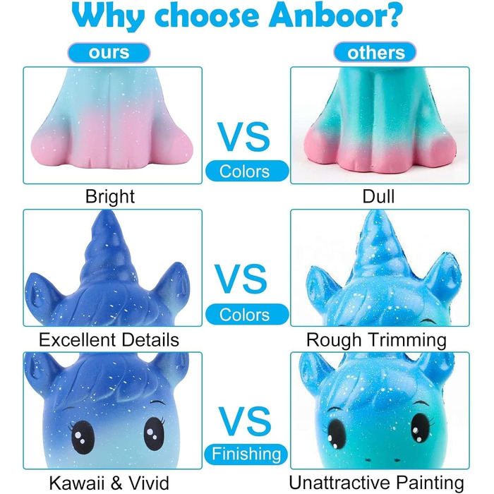 Антистрес Squishies Toy Kawaii для дітей і дорослих (Галактика, 7*6*12,5 см, )