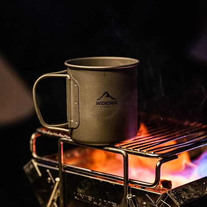 Кемпінговий титановий Бехер Widesea (750 мл)