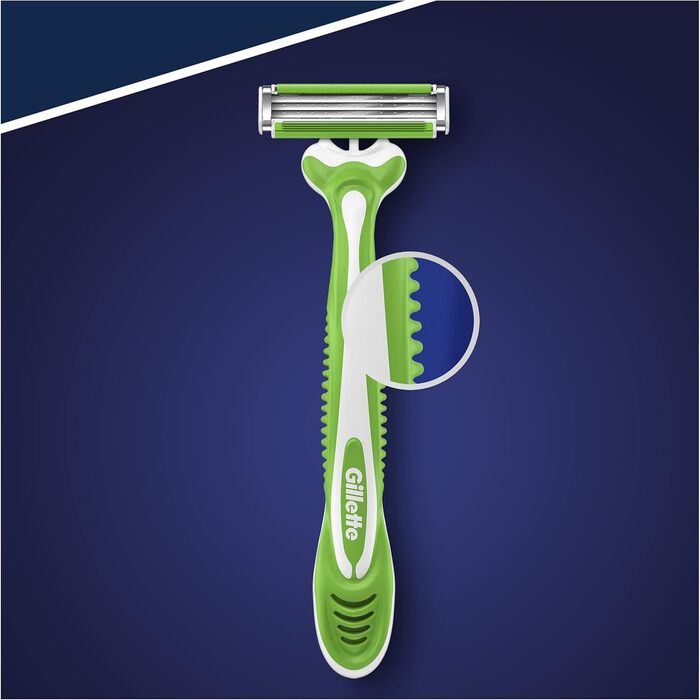 Одноразові чоловічі бритви Gillette Sensor3 Sensitive x6