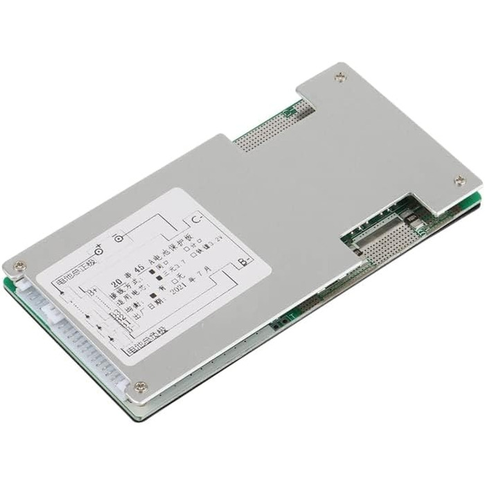 Акумулятор BMS захисна плата друкованої плати з балансиром, 20 S 72 V 45 A Li-Ion Lithium 18650