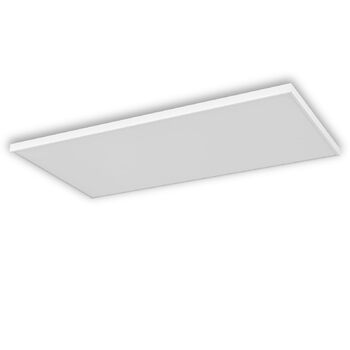 Інфрачервоний стельовий обігрівач з термостатом, інфрачервоний стельовий обігрівач, пульт дистанційного керування за допомогою застосунку, електричний обігрівач, радіатор, нагрівальна панель, 860 Вт - 119,5 x 59,5 см, 860 Вт WiFi