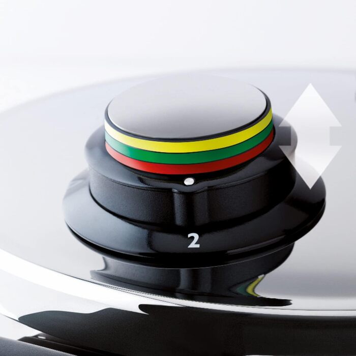 Скороварка (6 л, Ø 22 см) Скороварка з нержавіючої сталі, 2 рівні приготування - Індукційна скороварка одинарна