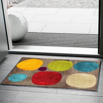 Килимок Salonloewe, поліамідний, різнокольоровий, 50x75 см (прямокутний)