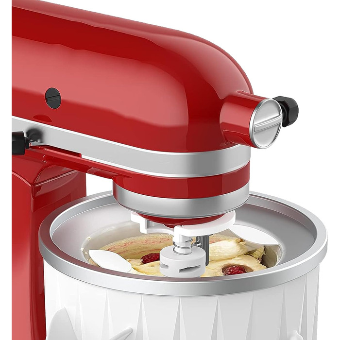 Деталі морожениці для міксера Kitchenaid, насадка для приводу морозива для морозива та сорбету Gelatomaker, запасні частини для лотка для морозива Kitchenaid від FOCOllK