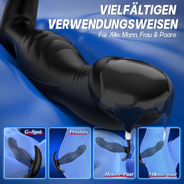 Набір анальних пробок Tagnaff 4 в 1 з анальною клізмою, M–XL, силікон