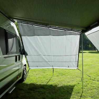 Бічні стінки блокувальника сонця дощу - 2 бічні стінки для тенту захищають від сонця, вітру та дощу