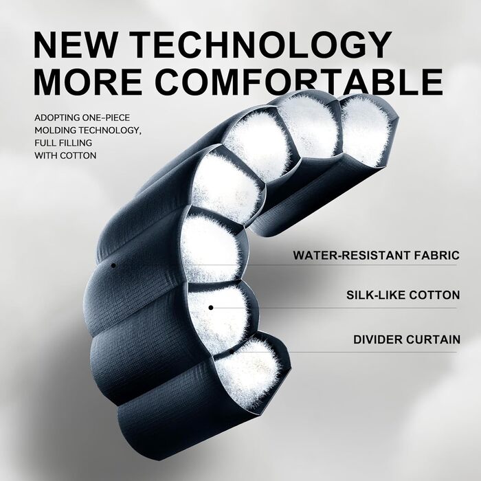 Спальний мішок для дорослих для холодної погоди, портативний, водонепроникний, легкий спальний мішок для високих людей (дівчат та хлопців) з компресійним чохлом для теплого кемпінгу, походів, використання на свіжому повітрі та в приміщенні, 1,8 кг, темно-