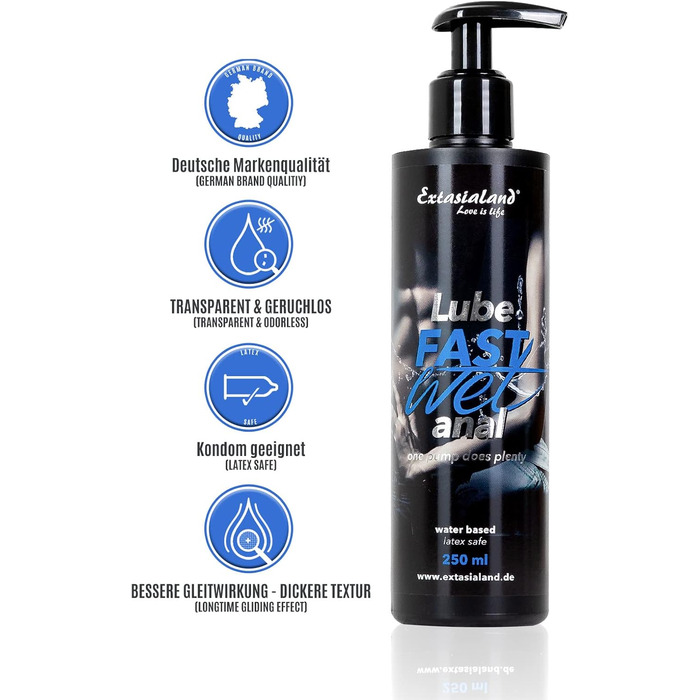 Лубрикант Fastwet Anal, 250 мл