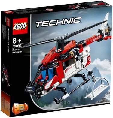 Набір конструкторів Technic Lego Rescue Helicopter 42092, 8 років і більше, новинка 2019 (325 деталей)