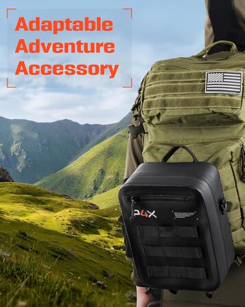 Водонепроникний чохол Molle - кріпиться до рюкзаків та ременів - ідеальний EDC-чохол-органайзер для медичного обладнання, ліхтаря,