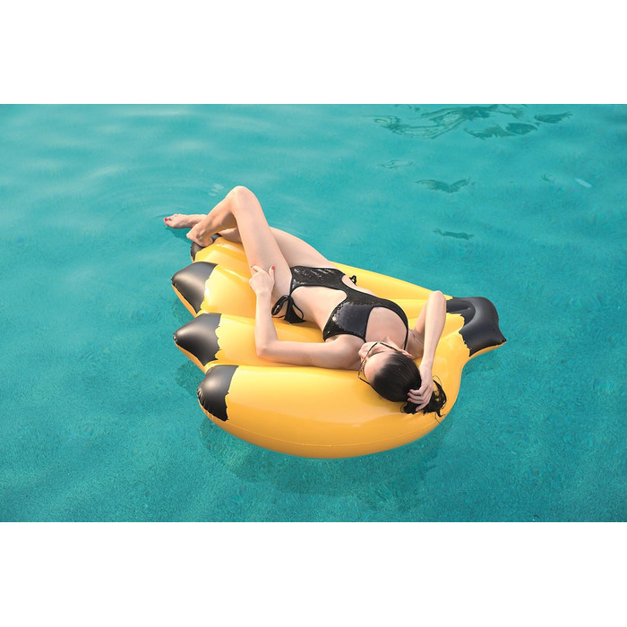 Надувний матрац у формі банана Bestway 43160 Banana Float, 139 x 129 см