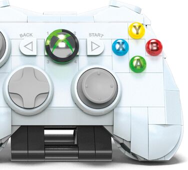 Будівельний набір для колекціонування, модель Xbox 360 для відновлення з 1342 деталями, контролером та світлодіодними ліхтарями, і