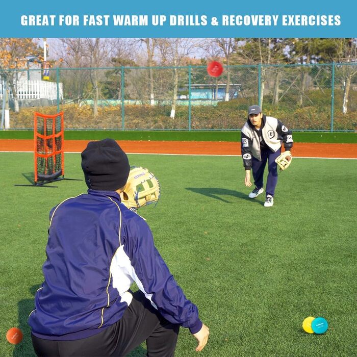 Набір з 6/9 обтяжених пліометричних бейсбольних м&39ячів Seams (3,5-16/35/53/70 унцій) - Пліометричні бейсбольні м&39ячі змінної ваги для покращення сили та тренування пітчингу - для всіх рівнів майстерності, старша школа (11,3 кг)