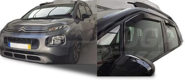 Дефлектор вітру AC WOW 4 шт. для Citroen C3 Aircross 2017 2018 2019 2020 2021 2022 2023