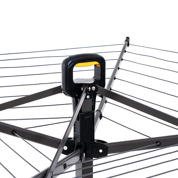 Сушарка для білизни підлогова Casa Si Pop-Up Rotary 20m Anthracite (CS92039B)
